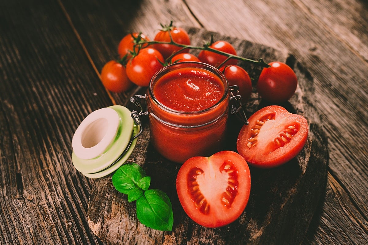 Tomato sauce can be a trigger for Eczema