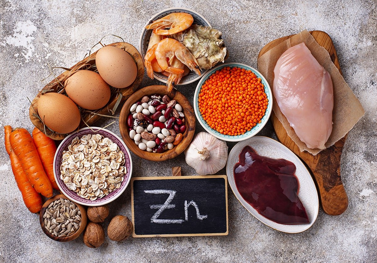 Food sources of Zinc