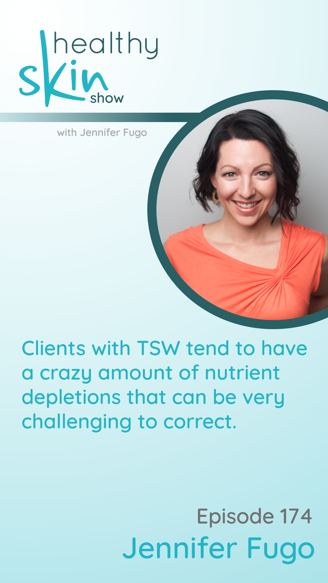 Clients with TSW tend to have a crazy amount of nutrient depletions that can be very challenging to correct.