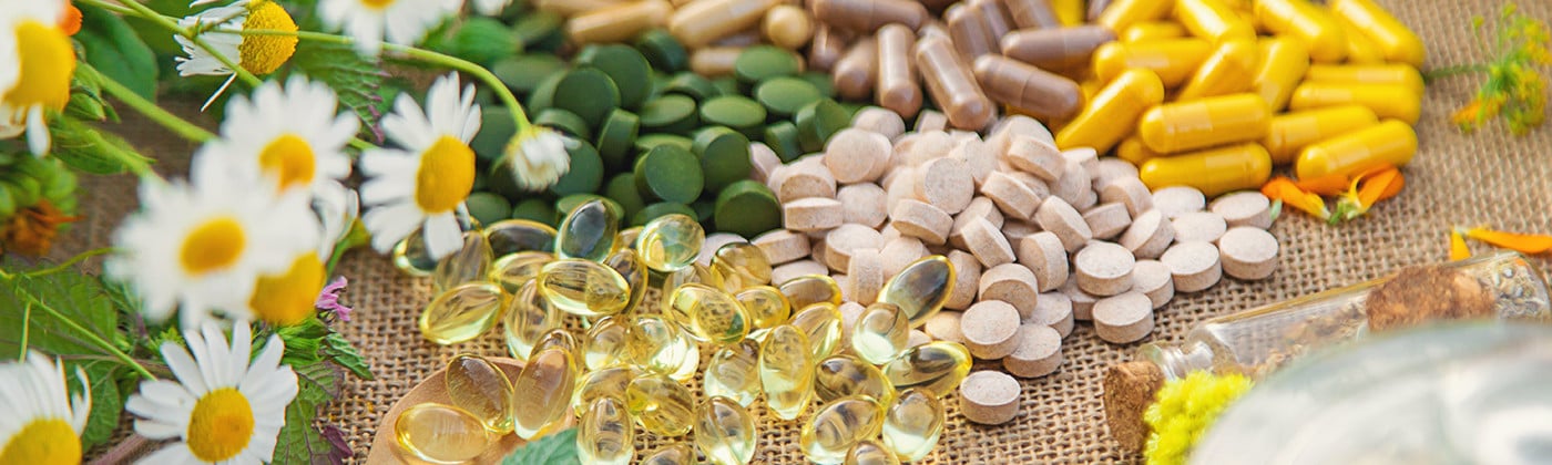 Immunoglobulin supplements with flowers
