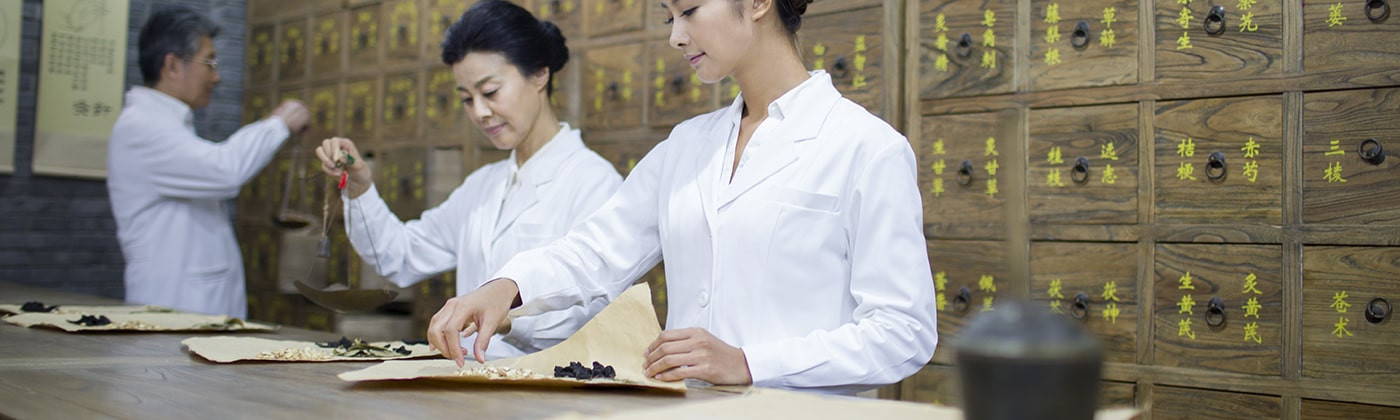 Traditional Chinese Medicine pharmacy