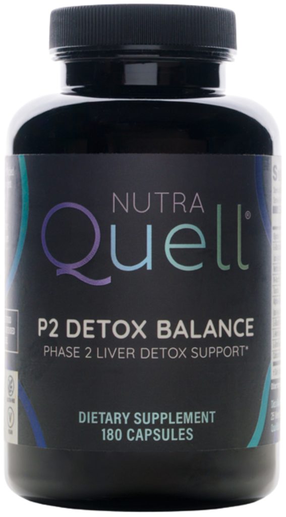 P2 Detox Balance liver detox support supplement that's helpful for stopping salicylate sensitivity
