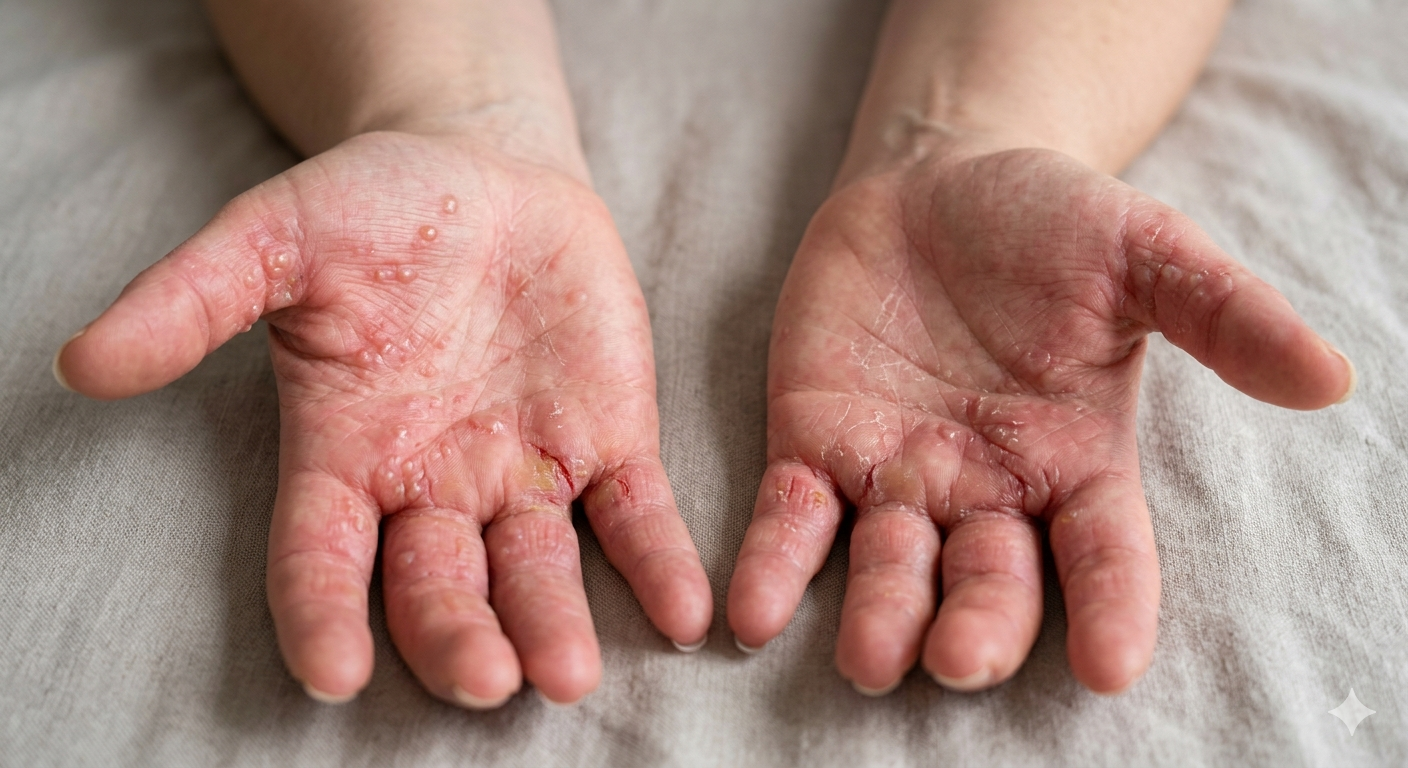 eczema on hands